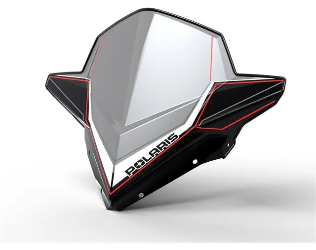 Polaris Flatland Mid Windshield 46 cm Clear 