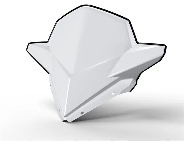 Polaris Flatland Mid Windshield 46 cm White 