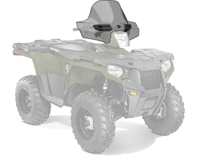 Polaris Sportsman Vindskjerm Medium 39.4 Smoke, Lock & Ride 
