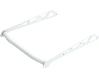 Polaris Extreme 394cm/414cm Hvit, Forsterket bakre st&#248;tfanger