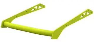 Polaris Extreme 394cm/414cm Lime Gr&#248;nn, Forsterket bakre st&#248;tfanger