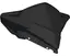 Polaris Deep Snow Mid Windshield 33 cm Matte Black