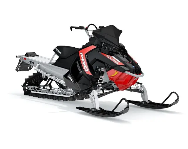 Polaris Deep Snow Mid Windshield 33 cm Matte Black 