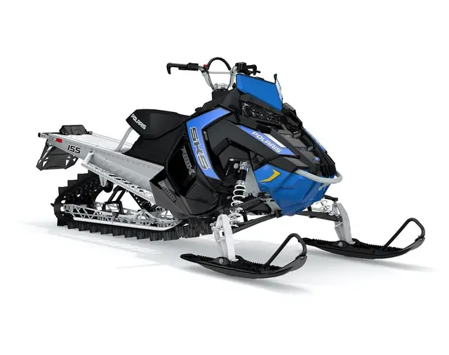 Polaris Low Windshield 18cm Blue / Black 