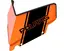 Polaris Low Windshield 18cm Orange / Black