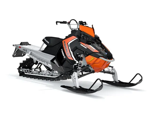 Polaris Low Windshield 18cm Orange / Black 