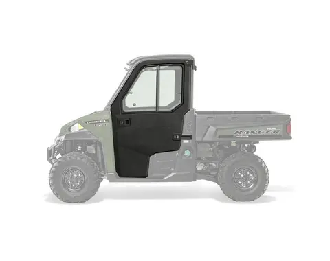 Polars Poly Dør m/Hengslet Vindu Sort Ranger XP, Diesel, Crew