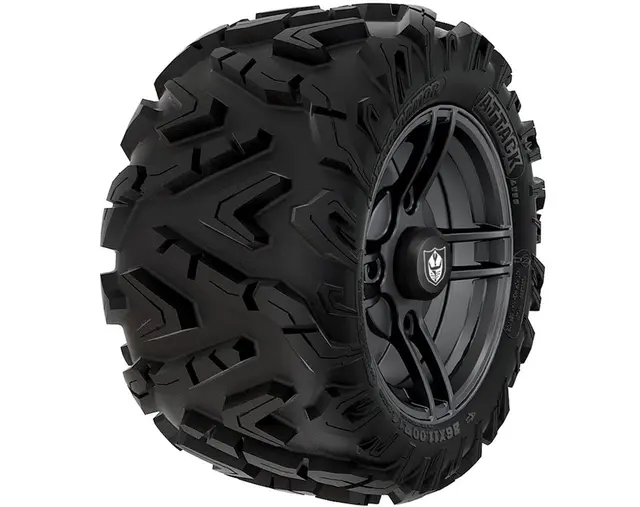 Polaris Pro Armor® Attack & Split 26" Hjulsett, Matt Svart 