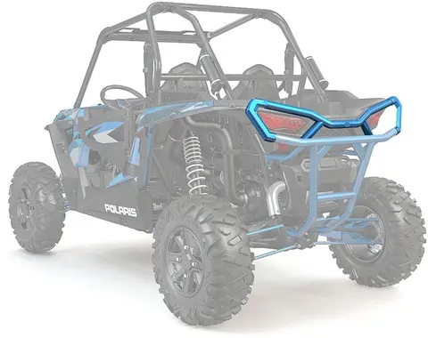 Polaris Extreme Støtfanger Bak Blå RZR, For Polaris Lav Profil Støtfanger