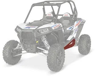 Polaris Lav Profil Sidebeskytter 2-Seter Indy R&#248;d, RZR