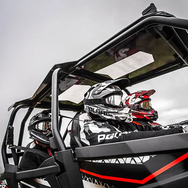 Polaris Graphic Sport Tak Rød RZR, 4-seter 