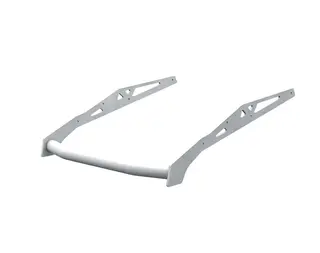 Polaris Extreme 366cm Hvit, Forsterket bakre st&#248;tfanger