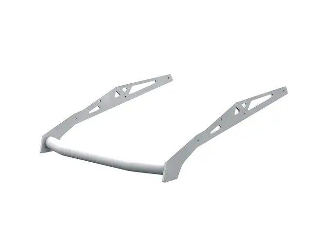 Polaris Extreme 366cm Hvit, Forsterket bakre støtfanger 