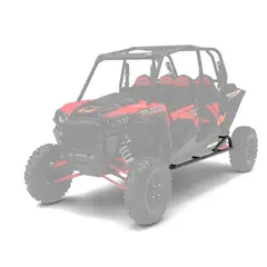 Polaris Extreme Kick Out Sidebeskyttere Svart, 4-Seter, RZR