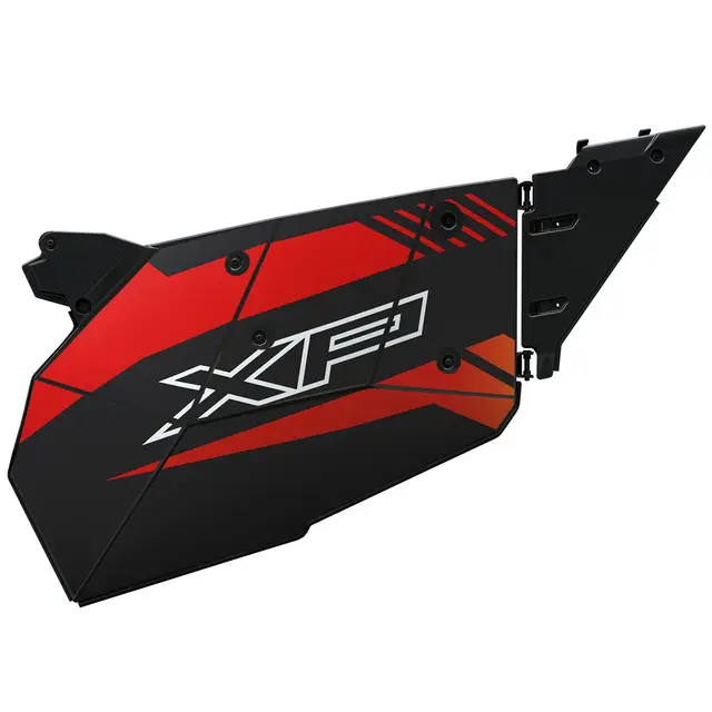 Polaris RZR Aluminium Dør Dekal Cruiser Black, RZR Aluminium Dører 