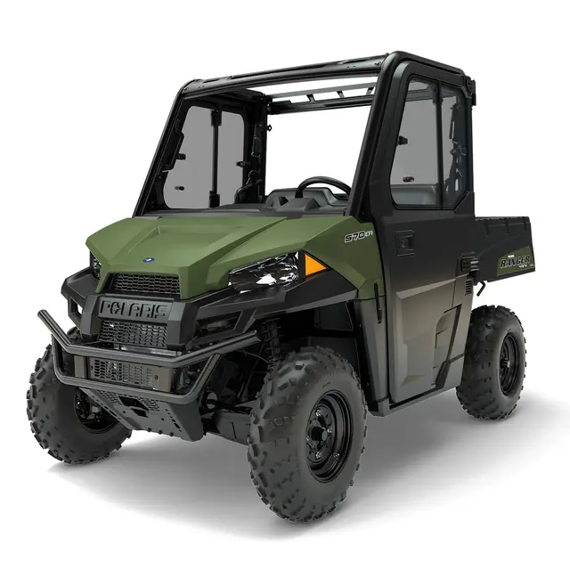 Polaris Poly Dør m/Hengslet Vindu Sort, Ranger EV, ETX, 570, 500 