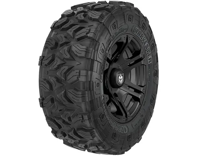 Polaris Pro Armor® Harvester® & Sixr 27" Hjulsett, Matt Svart 