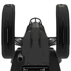 Polaris High Coverage Skid Plate Svart