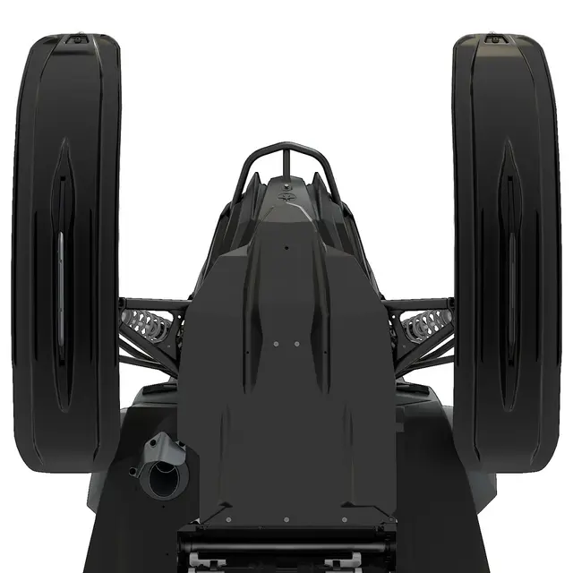 Polaris High Coverage Skid Plate Svart 