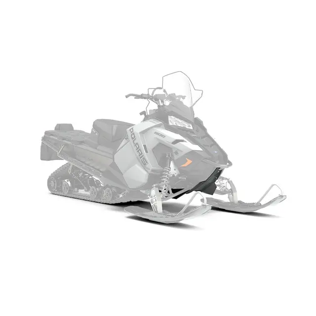 Polaris High Coverage Skid Plate Svart 