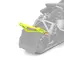 Polaris Elite Pro Lime Gr&#248;nn, Forsterket bakre st&#248;tfanger