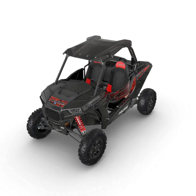 Polaris Poly Sport Tak Svart, RZR, 2-seter 