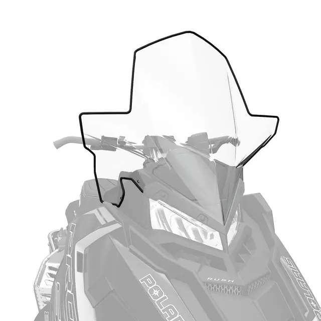 Polaris Extra Tall Windshield 61 cm Clear 