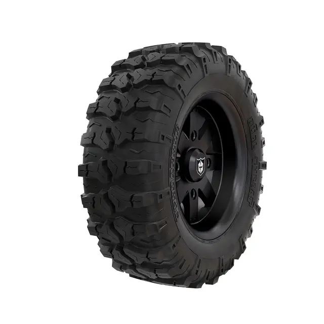 Polaris Pro Armor® Dual-Threat & Amplify 26" Hjulsett, Matt Svart 