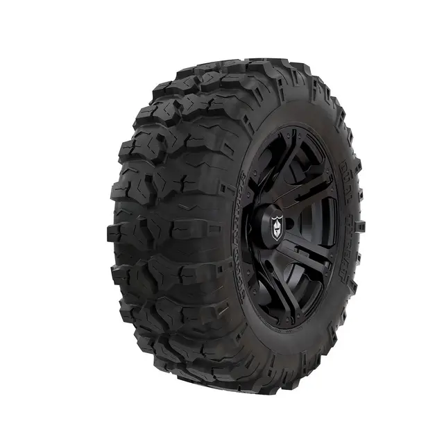 Polaris Pro Armor® Dual-Threat & Sixr 26" Hjulsett, Matt Svart 
