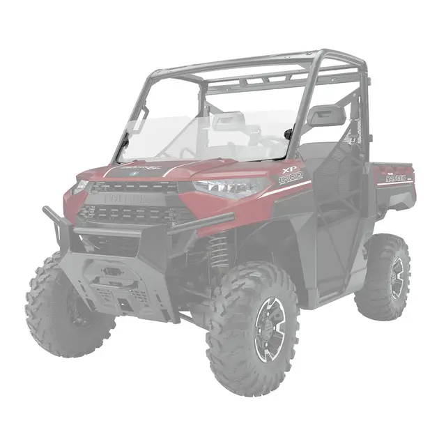 Polaris Halv Vindrute Poly Ranger XP 1000, Lock & Ride 
