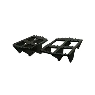 Polaris Passenger Footrest Fothvilere for passasjerer, Matt Svart