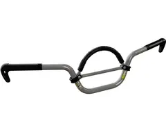 Polaris ProTaper Styre, 15.2 cm opph&#248;yet Gr&#229;, Med Oppvarmede Grep