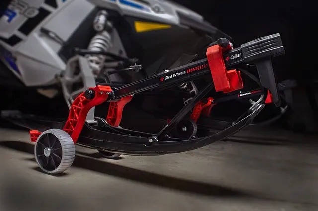 Polaris Caliber Snow Dolly Grå, kommer i par 