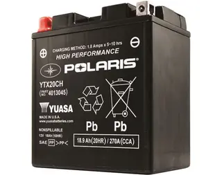 Polaris Sealed Batteri Kreves for elektrisk start kit