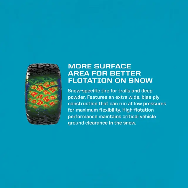 Polaris Pro Armor® Whiteout ATV Dekk Foran/Bak - 27x14R14