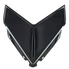 WINDSHIELD-LOW GLOSSY BLACK
