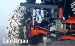 Polaris Vinsjfeste Fast Montering Bak Sportsman 570 X2, 550 X2 og UTE