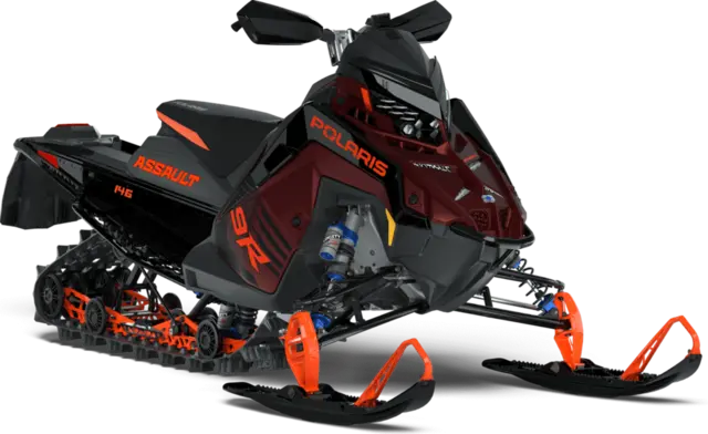 Polaris 9R SWB ASSAULT 2025 146", Matte Dark Cherry 