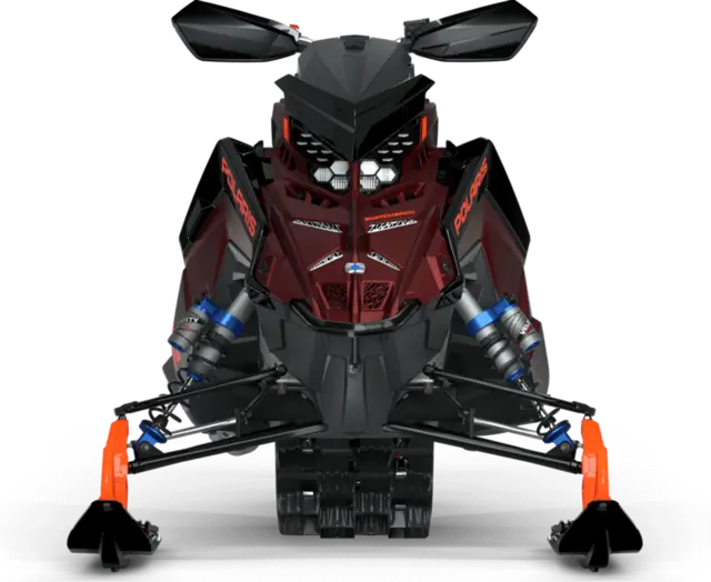 Polaris 9R SWB ASSAULT 2025 146", Matte Dark Cherry 