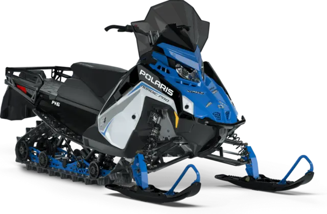 Polaris S4 Nordic Pro 2025 146", Velocity Blue/White 