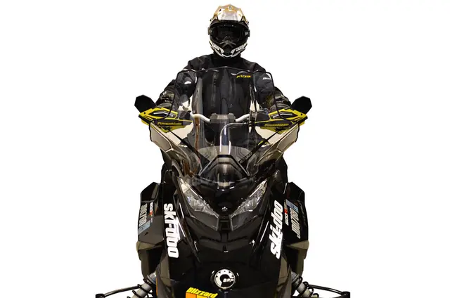 Cobra Vindrute Ski-Doo Gen4  Medium Høy 20"Høy klar m/graphics 