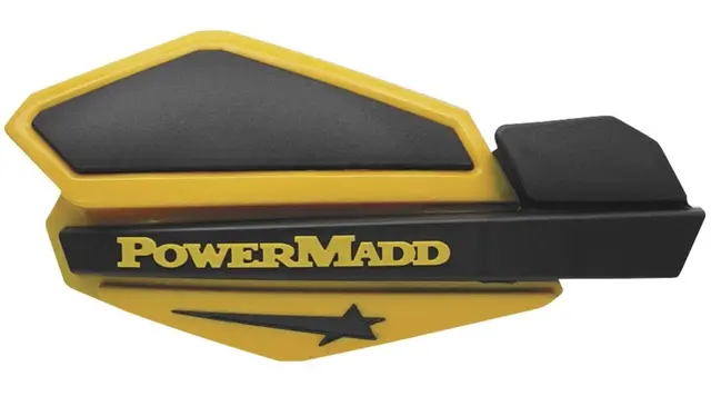 PM Star Handguards - Gul Handguards for MC, ATV og Snøscooter 