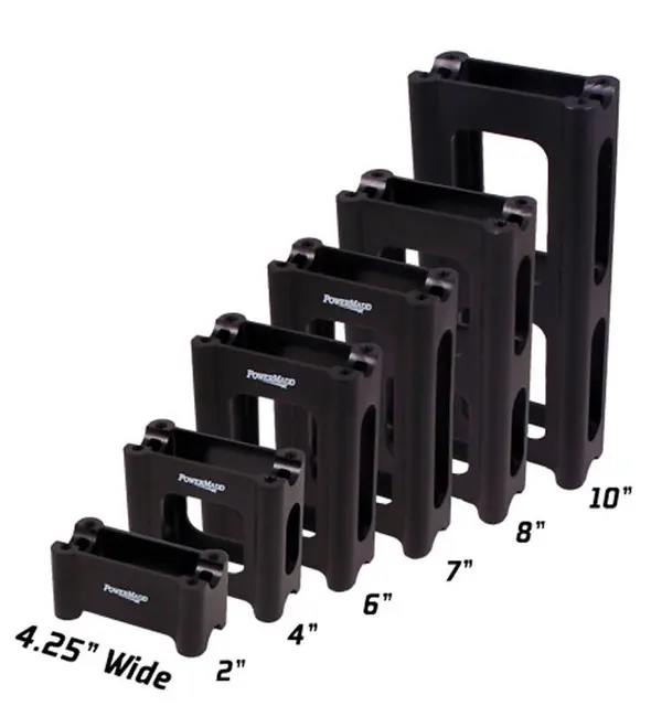 PM Styreblokk, "Bred" Ski Doo Nyere - 8" Styreblokk som finnes i flere høyder 