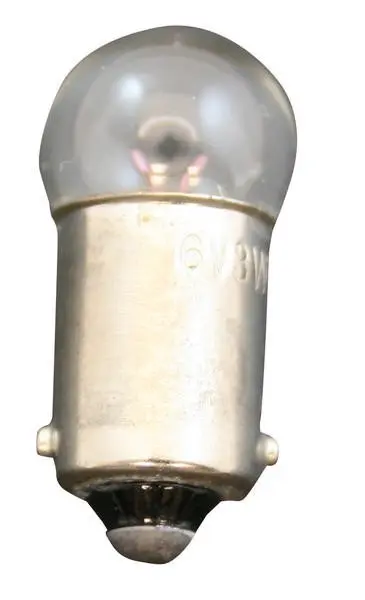 Lyspære - 6V, 3W Sokkel: BA9s 