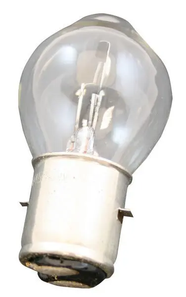 Lyspære - 12V, 45W/40W Sokkel: BA20d 