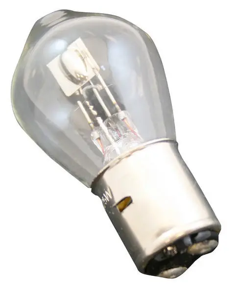 Lyspære - 12V, 25W/25W Sokkel: BA20d 