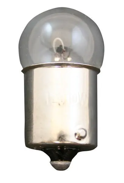 Lyspære - 12V, 10W Sokkel: BA15s 