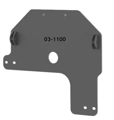 Rammy Sentermonteringssett Polaris Sportsman/Big Boss -> 2010 Ø10 mm pins