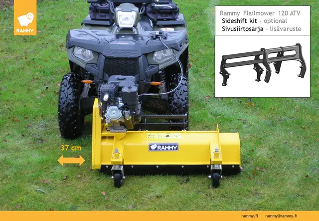 Rammy Side Shift Kit Beitepusser 120 ATV 