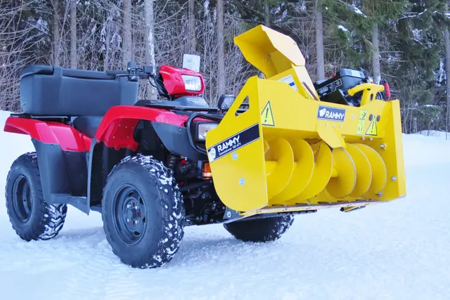 Rammy Snøfreser 120 ATV Briggs & Stratton 306 cm3, Elstart 220 